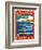 Regatta Internacionales De Canoas Promotion-Lantern Press-Framed Art Print