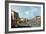 Regatta on the Grand Canal-Canaletto-Framed Giclee Print