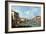 Regatta on the Grand Canal-Canaletto-Framed Giclee Print