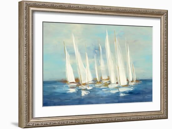 Regatta Sail-Julia Purinton-Framed Art Print