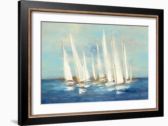 Regatta Sail-Julia Purinton-Framed Art Print