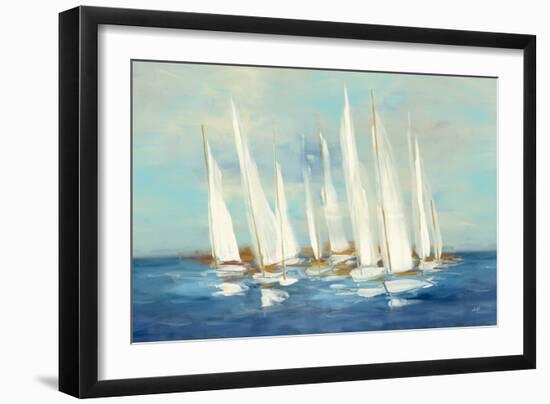 Regatta Sail-Julia Purinton-Framed Art Print