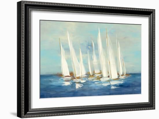 Regatta Sail-Julia Purinton-Framed Art Print