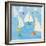 Regatta V-Phyllis Adams-Framed Art Print