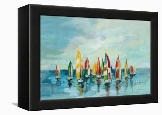 Regatta-Silvia Vassileva-Framed Stretched Canvas