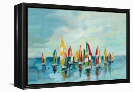 Regatta-Silvia Vassileva-Framed Stretched Canvas