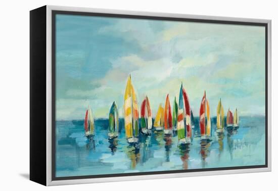 Regatta-Silvia Vassileva-Framed Stretched Canvas