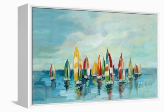 Regatta-Silvia Vassileva-Framed Stretched Canvas