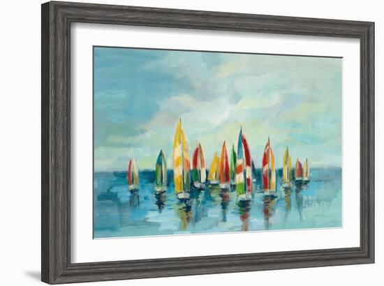 Regatta-Silvia Vassileva-Framed Art Print