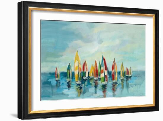 Regatta-Silvia Vassileva-Framed Art Print