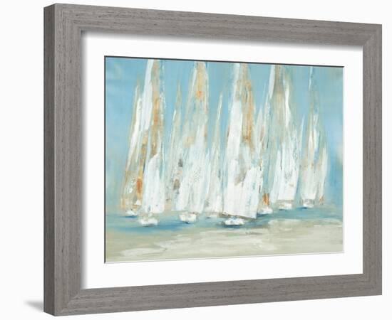 Regatta-Lisa Ridgers-Framed Art Print