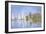 Regattas at Argenteuil by Claude Monet-Claude Monet-Framed Giclee Print