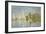 Regattas at Argenteuil, c.1872-Claude Monet-Framed Premium Giclee Print