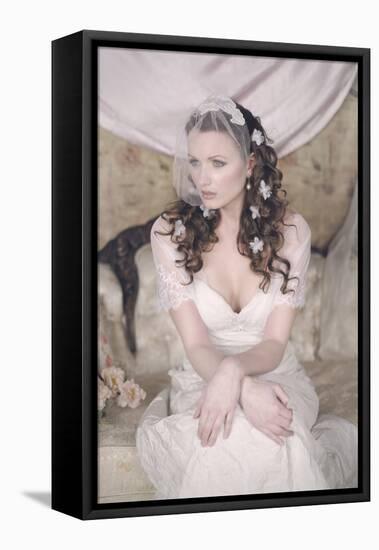 Regency Bride-Winter Wolf-Framed Premier Image Canvas