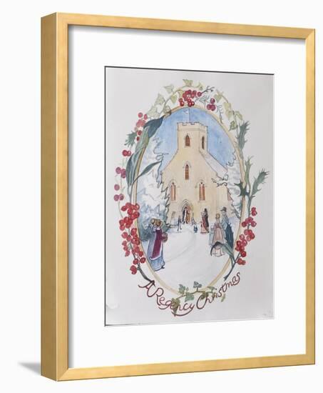 Regency Christmas, 2008-Caroline Hervey-Bathurst-Framed Giclee Print