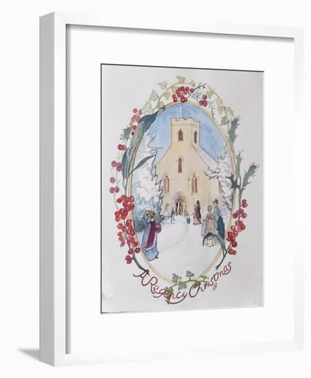 Regency Christmas, 2008-Caroline Hervey-Bathurst-Framed Giclee Print