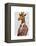 Regency Giraffe-Fab Funky-Framed Stretched Canvas