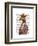 Regency Giraffe-Fab Funky-Framed Art Print