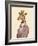 Regency Giraffe-Fab Funky-Framed Art Print