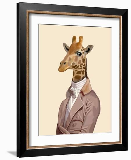 Regency Giraffe-Fab Funky-Framed Art Print