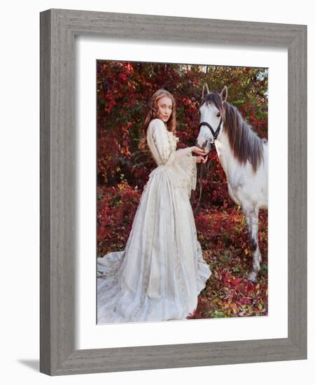 Regency Rider-Andreea Retinschi-Framed Photographic Print