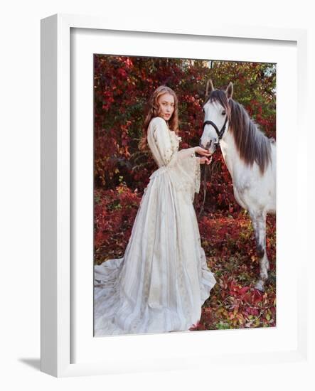 Regency Rider-Andreea Retinschi-Framed Photographic Print