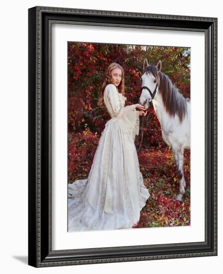 Regency Rider-Andreea Retinschi-Framed Photographic Print