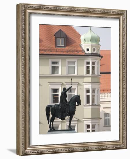 Regensburg, Bavaria, Germany, Europe-Michael Snell-Framed Photographic Print