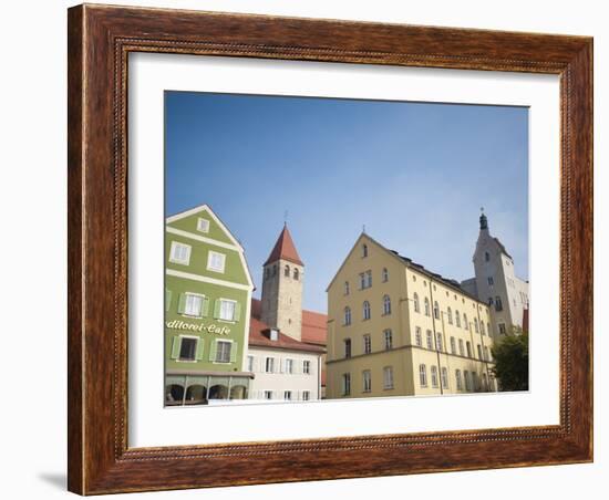 Regensburg, Bavaria, Germany, Europe-Michael Snell-Framed Photographic Print