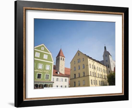 Regensburg, Bavaria, Germany, Europe-Michael Snell-Framed Photographic Print