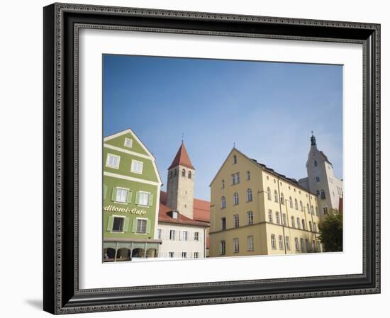 Regensburg, Bavaria, Germany, Europe-Michael Snell-Framed Photographic Print
