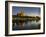 Regensburg in Bavaria, the Old Town. Dawn over the Old Town, Reflections in the River Danube-Martin Zwick-Framed Photographic Print