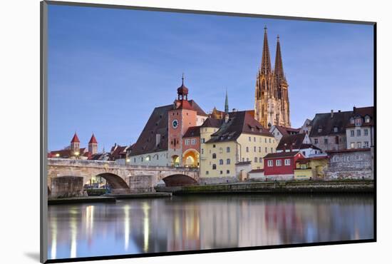 Regensburg.-rudi1976-Mounted Photographic Print