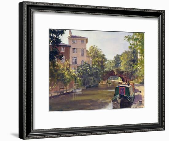 Regent's Park Canal-Julian Barrow-Framed Giclee Print