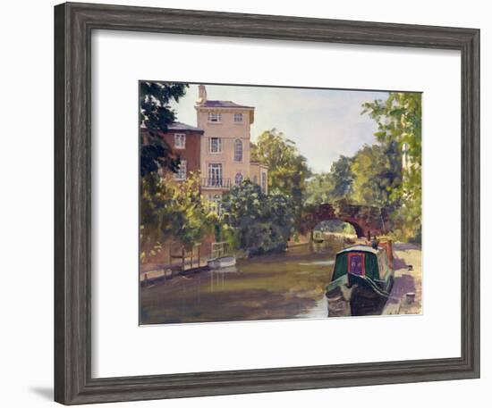 Regent's Park Canal-Julian Barrow-Framed Giclee Print