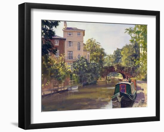 Regent's Park Canal-Julian Barrow-Framed Giclee Print