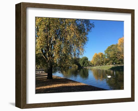 Regent's Park in the Autumn, London, England, United Kingdom, Europe-Ethel Davies-Framed Photographic Print