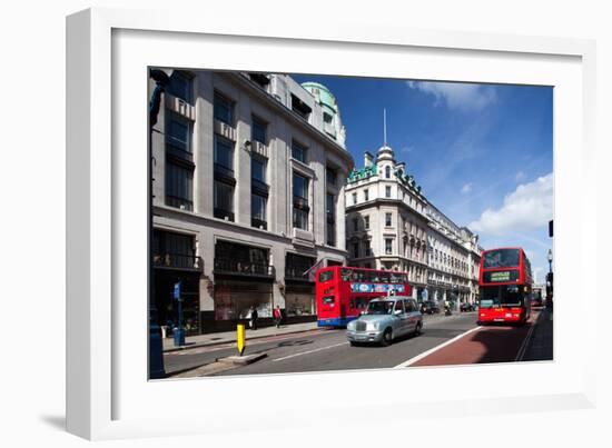 Regent Street from Picadilly Circus, Westminster, London-Felipe Rodriguez-Framed Photographic Print