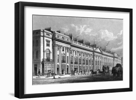 Regent Street-Thomas H Shepherd-Framed Art Print