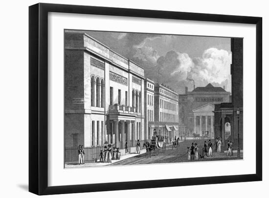 Regent Street-Thomas H Shepherd-Framed Art Print