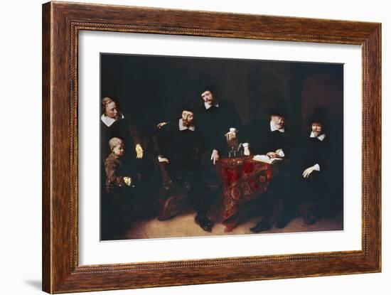 Regents of Leprosy Hospital-Ferdinand Bol-Framed Giclee Print