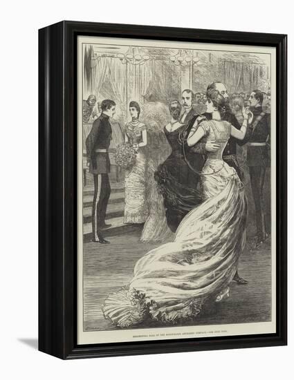 Regimental Ball of the Honourable Artillery Company-Henry Stephen Ludlow-Framed Premier Image Canvas