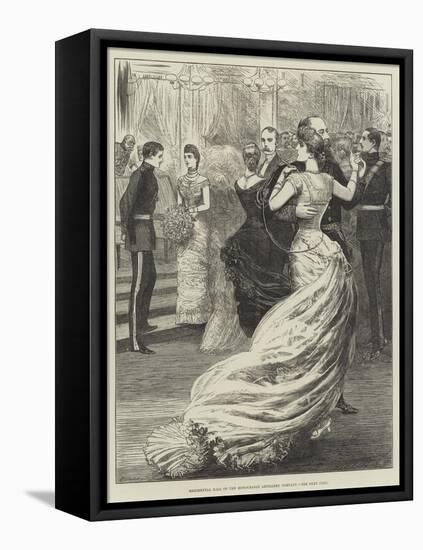 Regimental Ball of the Honourable Artillery Company-Henry Stephen Ludlow-Framed Premier Image Canvas