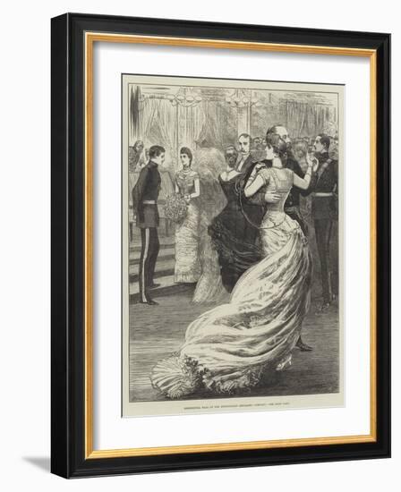 Regimental Ball of the Honourable Artillery Company-Henry Stephen Ludlow-Framed Giclee Print