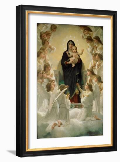 Regina Angelorum, 1900 (Oil on Canvas)-William-Adolphe Bouguereau-Framed Giclee Print