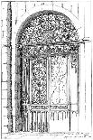 Iron Gates All Souls, Oxford, 1899-Reginald Blomfield-Mounted Giclee Print