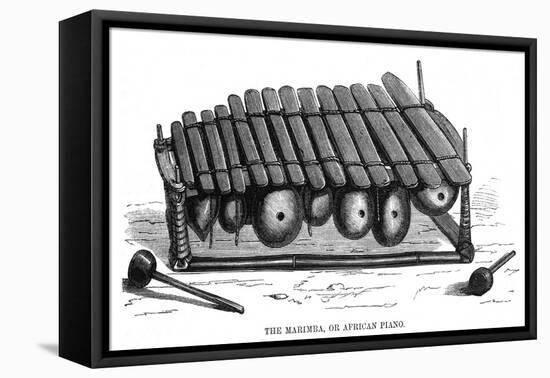 Regional African Music: the Marimba-null-Framed Premier Image Canvas