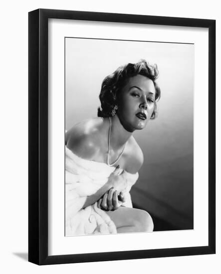 Reglement by Comptes THE BIG HEAT by FritzLang with Gloria Grahame, 1953 (b/w photo)-null-Framed Photo