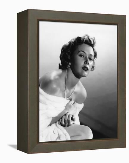 Reglement by Comptes THE BIG HEAT by FritzLang with Gloria Grahame, 1953 (b/w photo)-null-Framed Stretched Canvas