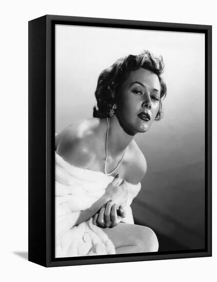 Reglement by Comptes THE BIG HEAT by FritzLang with Gloria Grahame, 1953 (b/w photo)-null-Framed Stretched Canvas